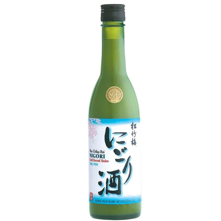Sho Chiku Bai Junmai Nigori Sake 375ml-0