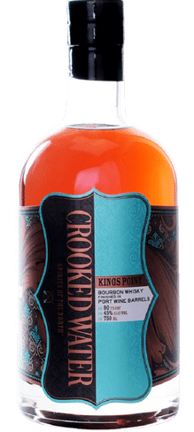 Crooked Water Kings Point Bourbon 750ml-0