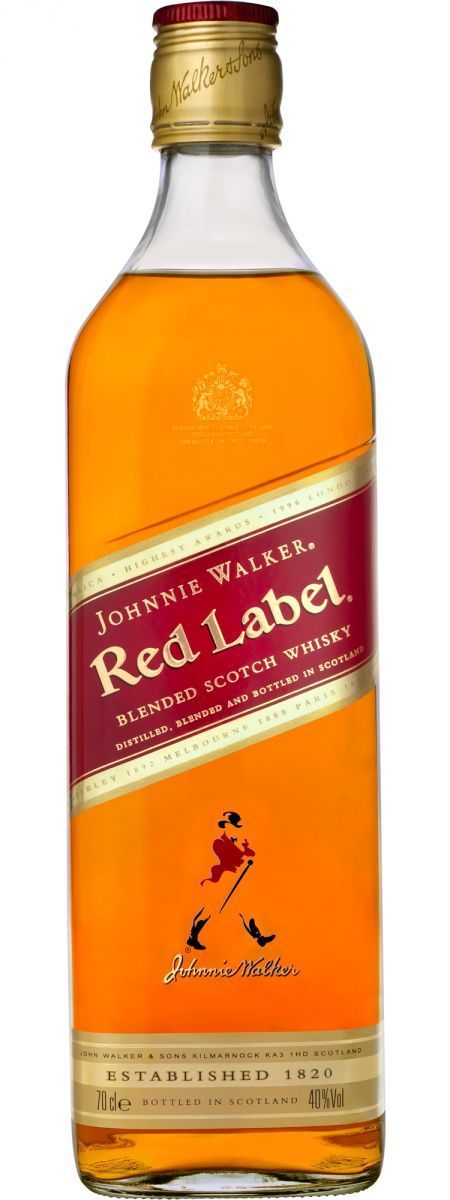 Johnnie Walker Red Blended Scotch Whisky 750ml