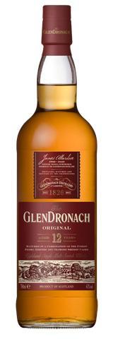 Glendronach 12 Year Old Single Malt Whisky 750ml-0