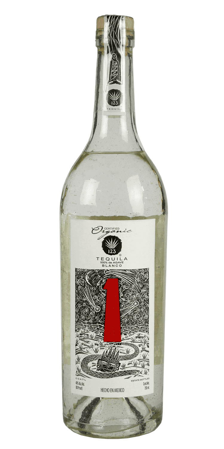 123 Organic Tequila Blanco Uno 750ml-0