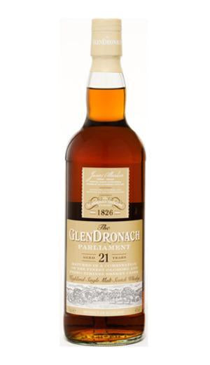 Glendronach 21 Year Old Single Malt Whisky 750ml