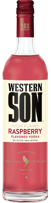 Western Son Raspberry Vodka 750ml