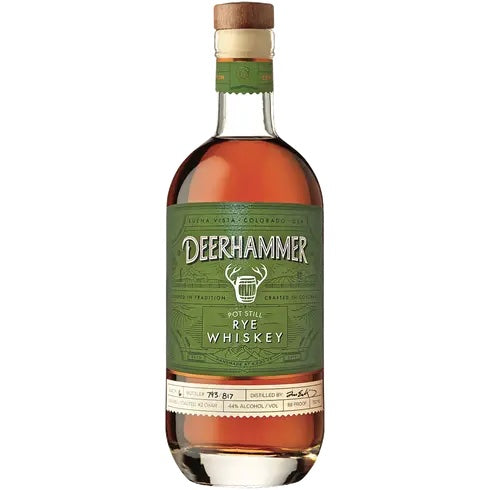 Deerhammer Pot Still Rye Whiskey 750ml