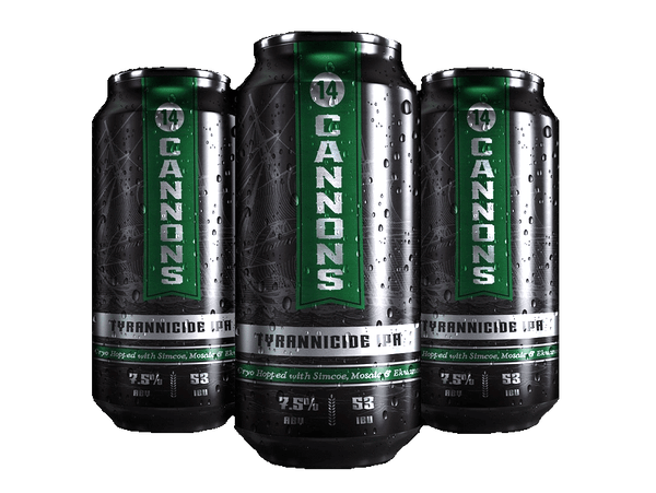 14 Cannons Tyrannicide IPA 4pk Cans
