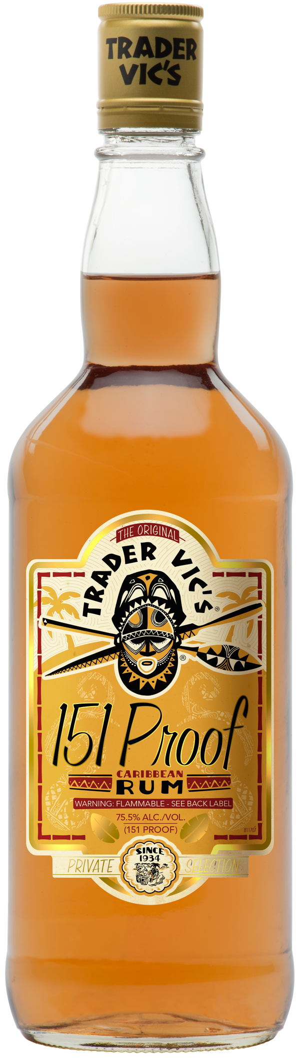 Trader Vic's Rum 151 750ml