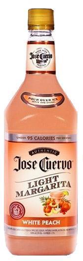 Jose Cuervo Authentics Light White Peach Margarita 1.75L-0