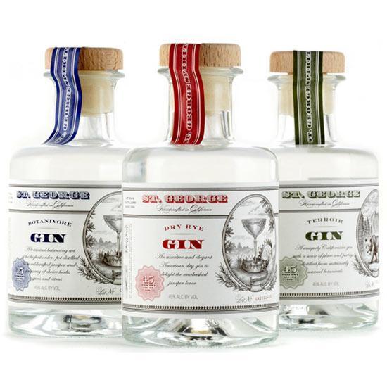 St. George Dry Rye/Terroir/Botanivore Gin 3pk
