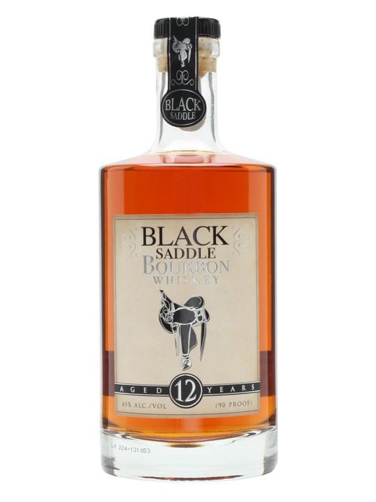 Black Saddle Bourbon Whiskey 12 Yrs 750ml-0