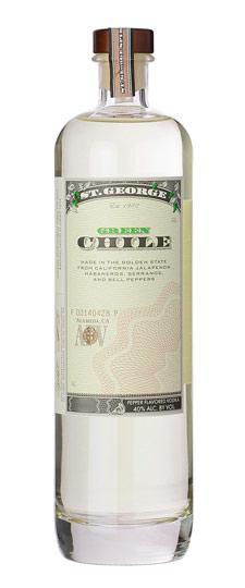 St. George Green Chile Vodka 750ml-0