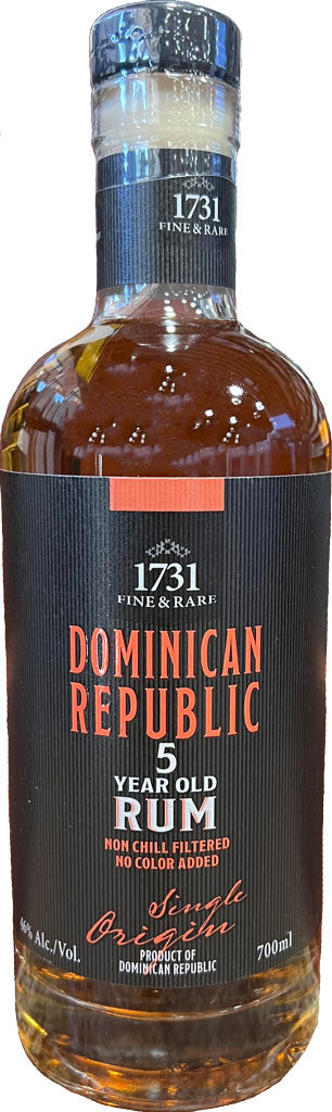 1731 Fine & Rare Dominican 5 Year Old Rum 700ml-0