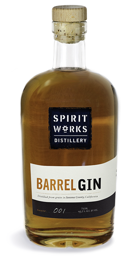 Spirit Works Whiskey Barrel Aged Gin 750ml