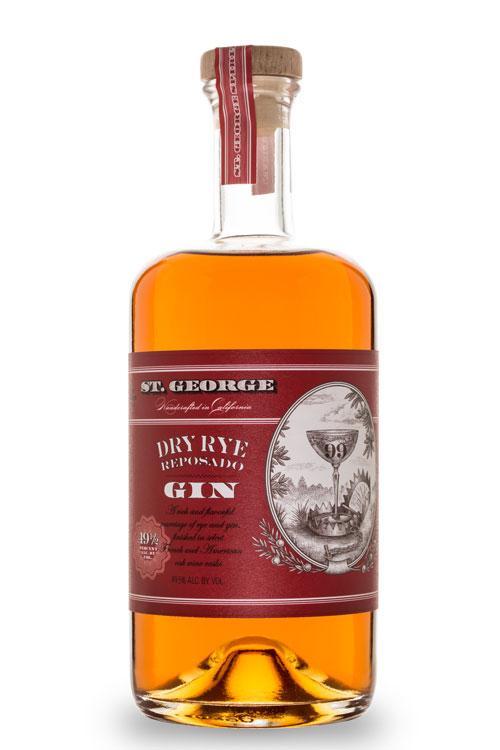 St. George Dry Rye Reposado Gin 750ml-0