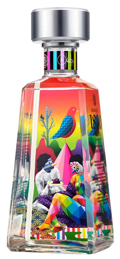 1800 Silver Essential Artists Tequila 750ml-0