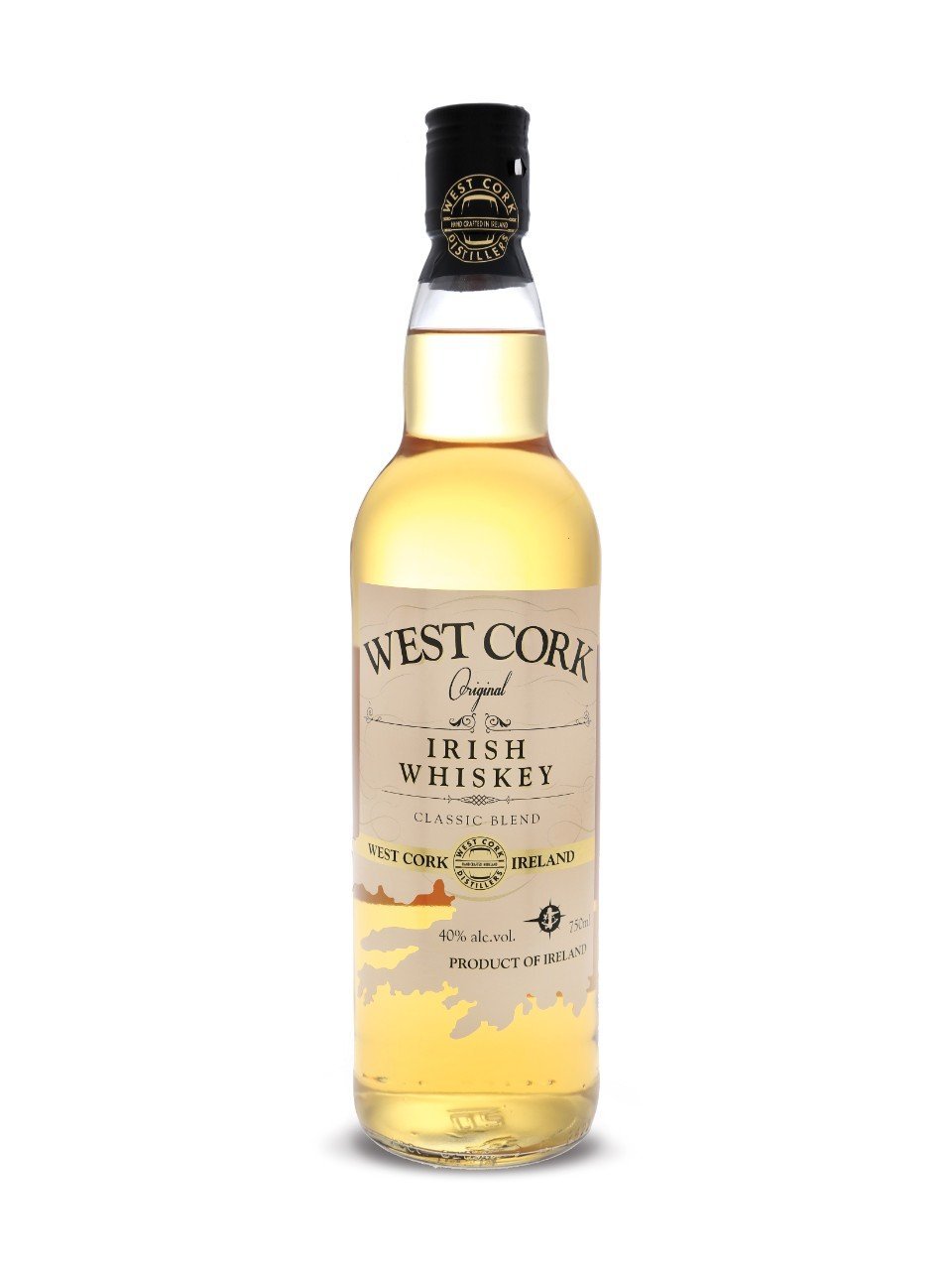 West Cork Bourbon Cask Irish Whiskey 750ml-0