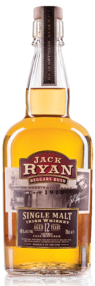 Jack Ryan Irish Single Malt 12 Year Old 750ml-0