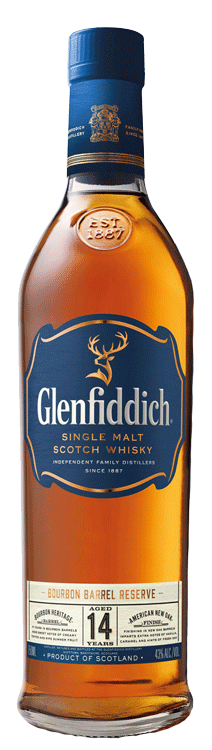 Glenfiddich 14 Year Old Bourbon Barrel Reserve Single Malt Whisky 750ml Featured Image