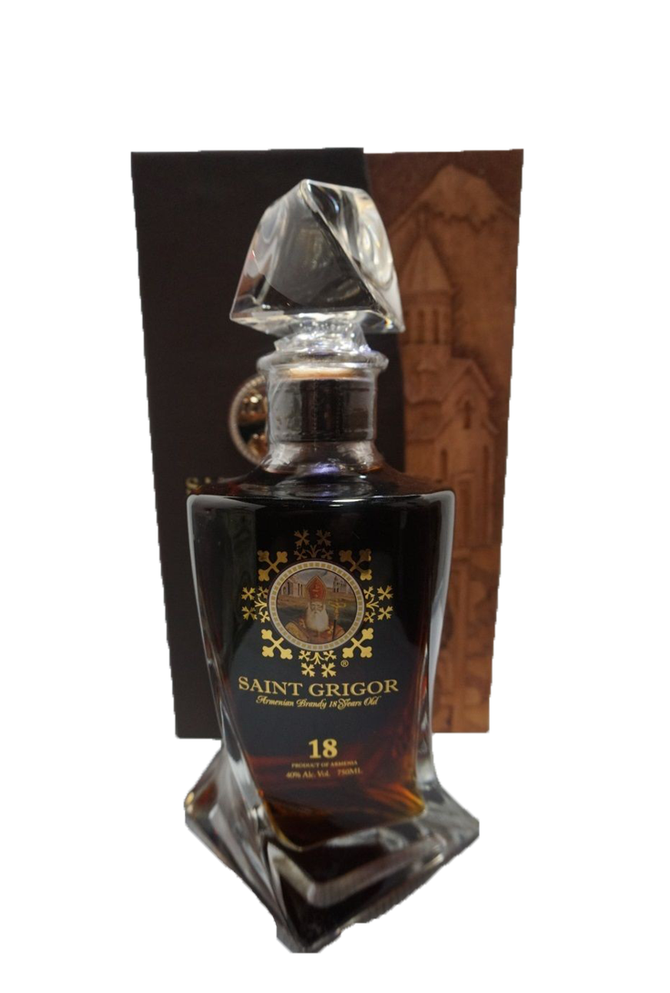 Saint Grigor Armenian Brandy 18 Year Old 750ml-0