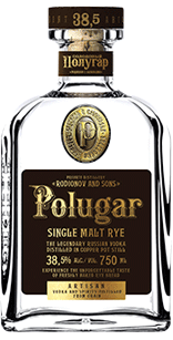 Polugar Single Malt Rye Vodka 750ml