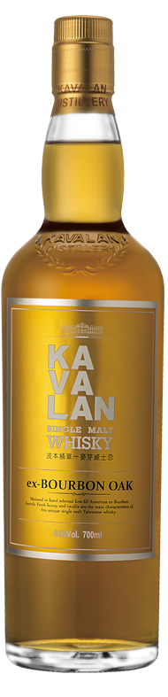 Kavalan Ex-Bourbon Oak Single Malt Whisky 92 Proof 750ml-0