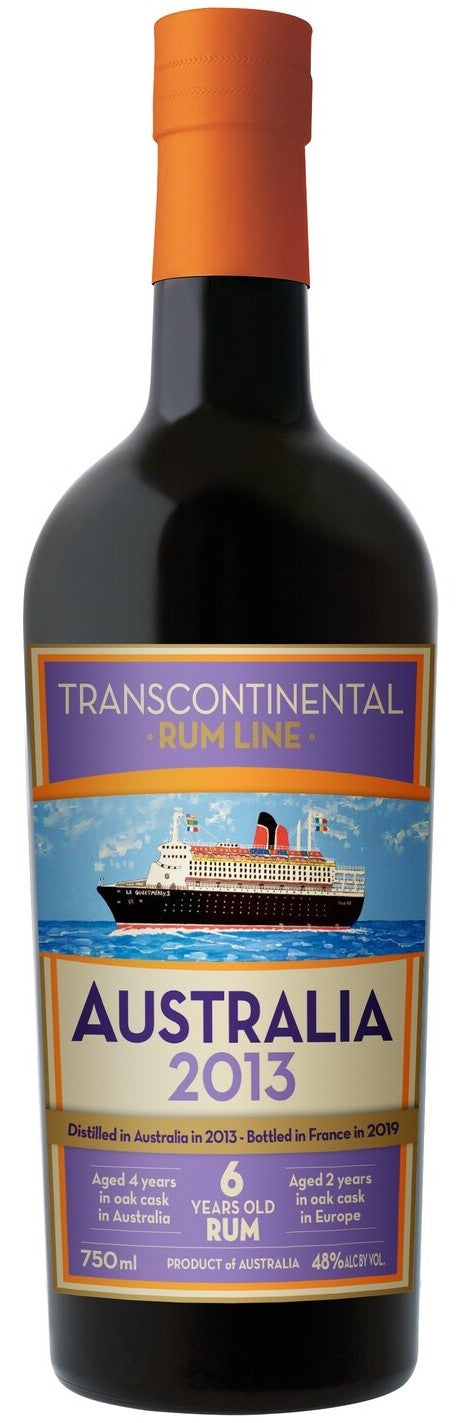 Transcontinental Rum Line 6 Year Old Australia Single Barrel Cask Strength Rum 2013 750ml