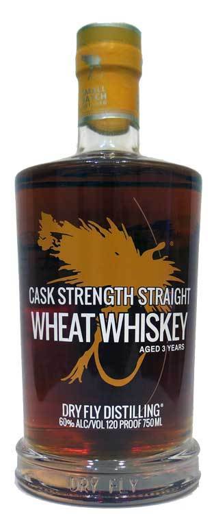 Dry Fly Wheat Whiskey Cask Strength 750ml-0
