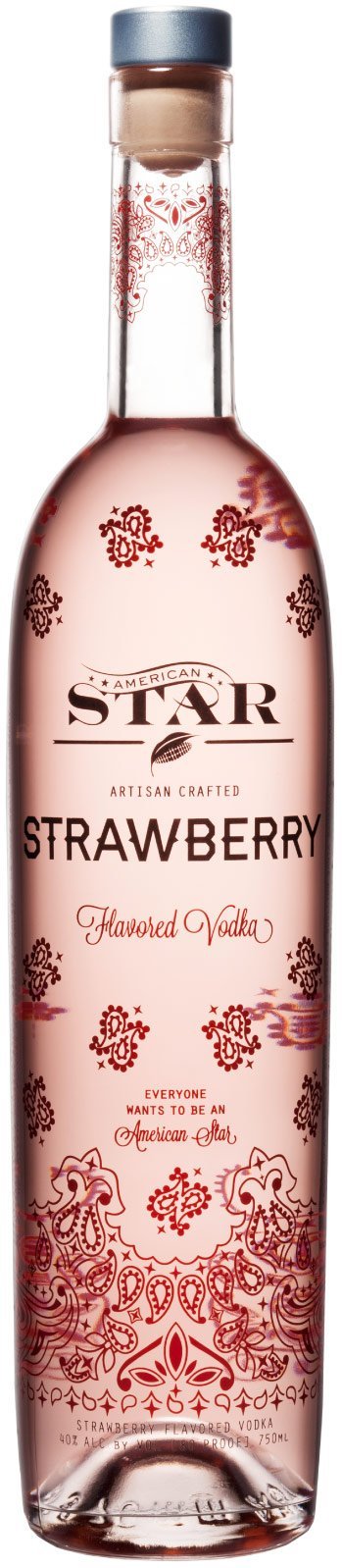 American Star Strawberry Vodka 750ml-0