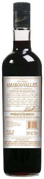 Vallet Amargo Angostura 750ml-0