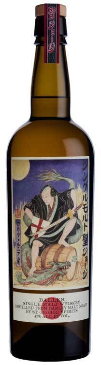 St. George Single Malt Baller Whiskey 750ml-0