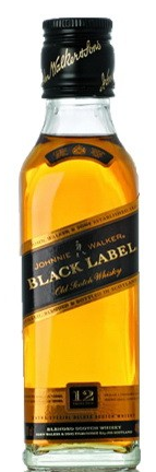 Johnnie Walker Black Blended Scotch Whisky 200ml-0