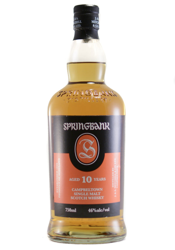 Springbank 10 Year Old Single Malt Whisky 700ml