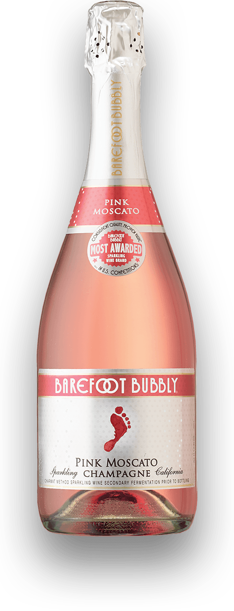 Barefoot Bubbly Pink Moscato 750ml-0