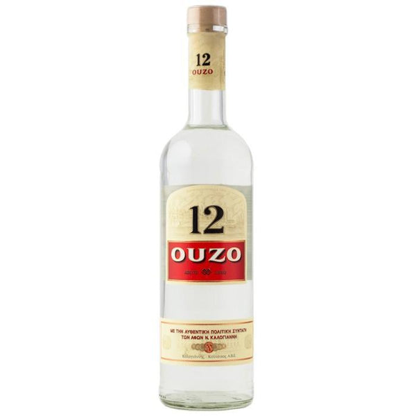 Ouzo Spirits – 12 750ml Wine Mission &