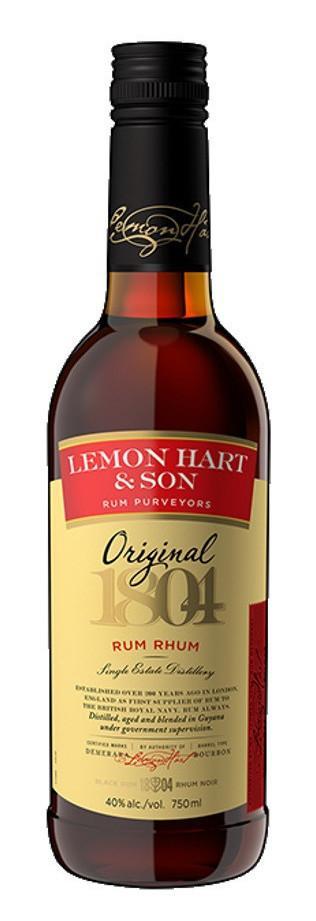Lemon Hart 1804 Original Rum 750ml
