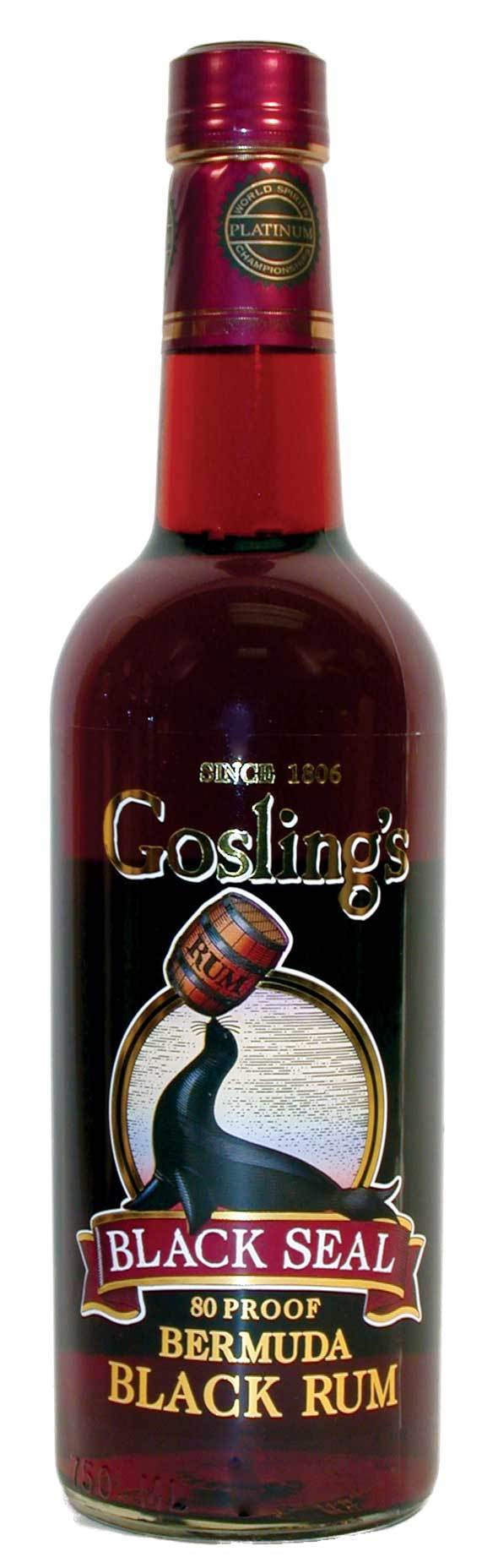 Gosling's Black Seal Rum 750ml-0