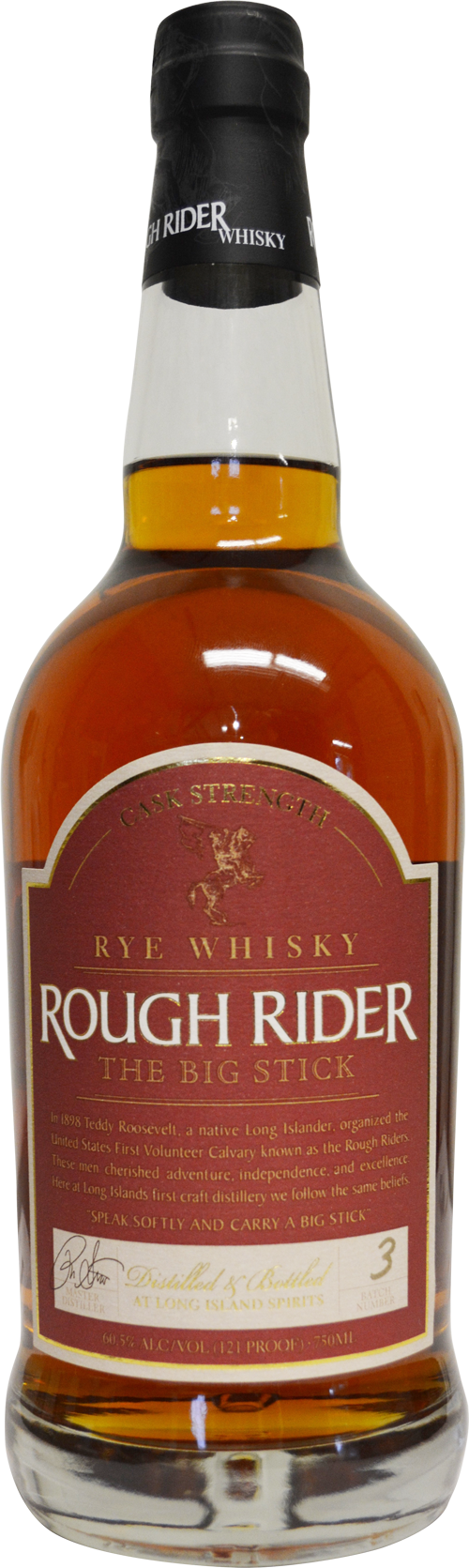 Rough Rider The Big Stick Rye 750ml – Mission Liquor
