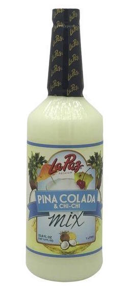 La Paz Pina Colada Mix 1L-0