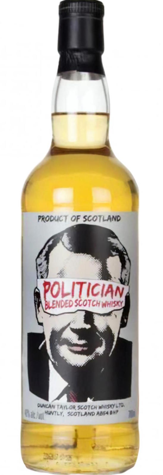 Duncan Taylor The Politician Blended Scotch Whiskey 750ml