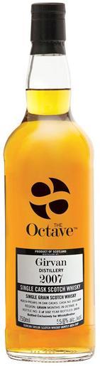 The Octave Girvan 10 Year Old 2007 750ml