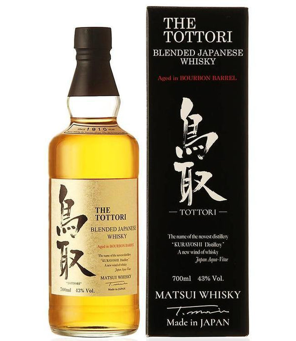 Tottori Japanese Ex Bourbon Barrel Whisky 750ml