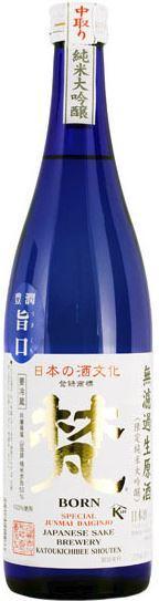 Born Muroka Nama Genshu Junmai Daiginjo 720ml-0