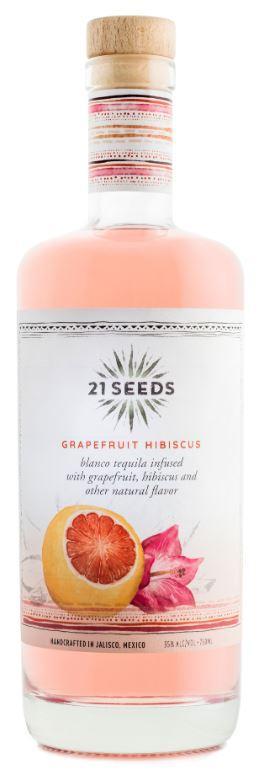 21 Seeds Grapefruit Hibiscus Blanco Tequila 750ml-0