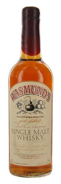 Wasmund's Single Malt Whisky 750ml