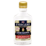 Everclear Grain Alcohol 120 Proof 200ml