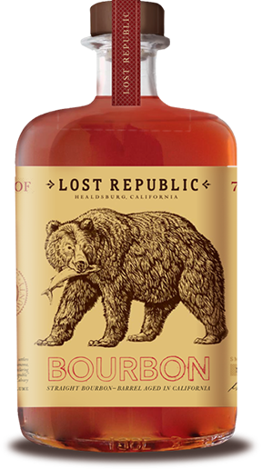 Lost Republic Straight Bourbon 750ml