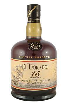 El Dorado Rum 15 Yrs. 750ml