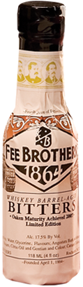 Fee Brothers Whiskey Bitters Barrel Aged 5oz