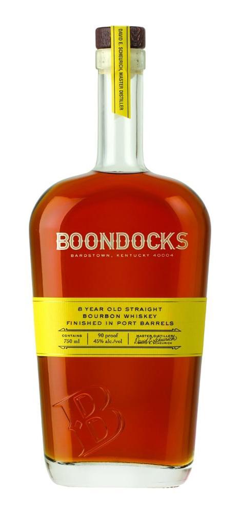 Boondocks Port Cask Bourbon 8Yr 750ml-0