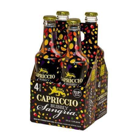 Capriccio Red Bubbly Sangria 4pk 375ml Bottles-0