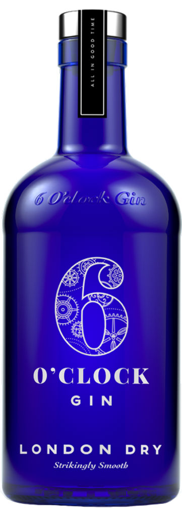 6 O'Clock London Dry Gin 750ml